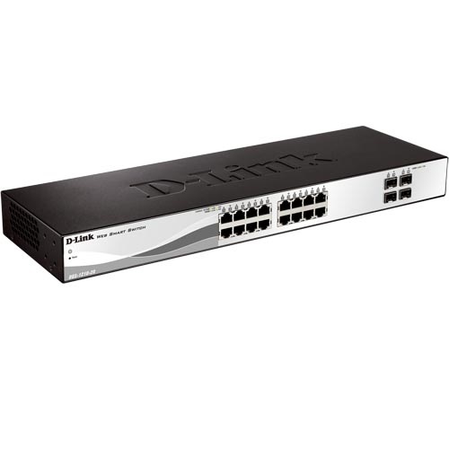 Switch D-Link 16 ports - DGS 1210-20E