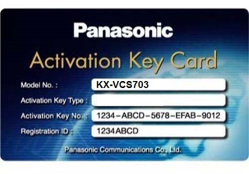 Panasonic KX-VCS711 HDVC Mobile for Android/iOS Activation key for 1 years