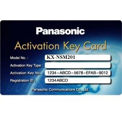 KX-NSU201 Activation key mở rộng tính năng 01 user sử dụng email