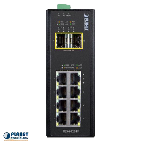 Switch công nghiệp 8 cổng SFP IGS-10080MFT