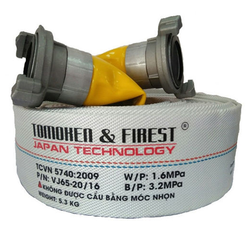 Cuộn Vòi Chữa Cháy Kèm Khớp Nối Tomoken DN65-10/16
