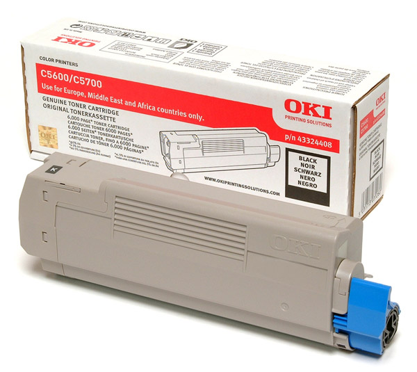 Mực in Oki C5600 Black Toner Cartridge