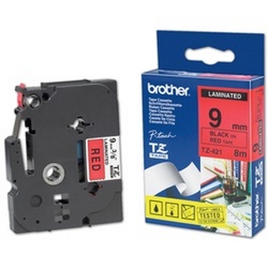 nhan brother tz421  black on red  chu den nen do rong 9mm
