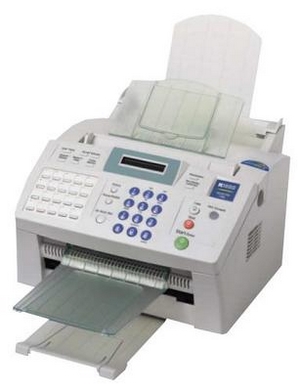 may fax ricoh 1120l laser trang den