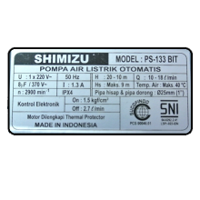 Máy bơm nước Shimizu PS-133 BIT tự động tăng áp điện tử