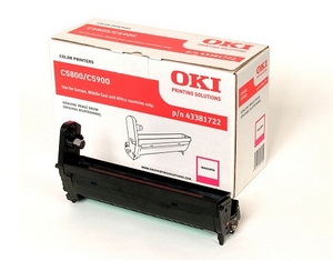 oki c5800 magenta image drum